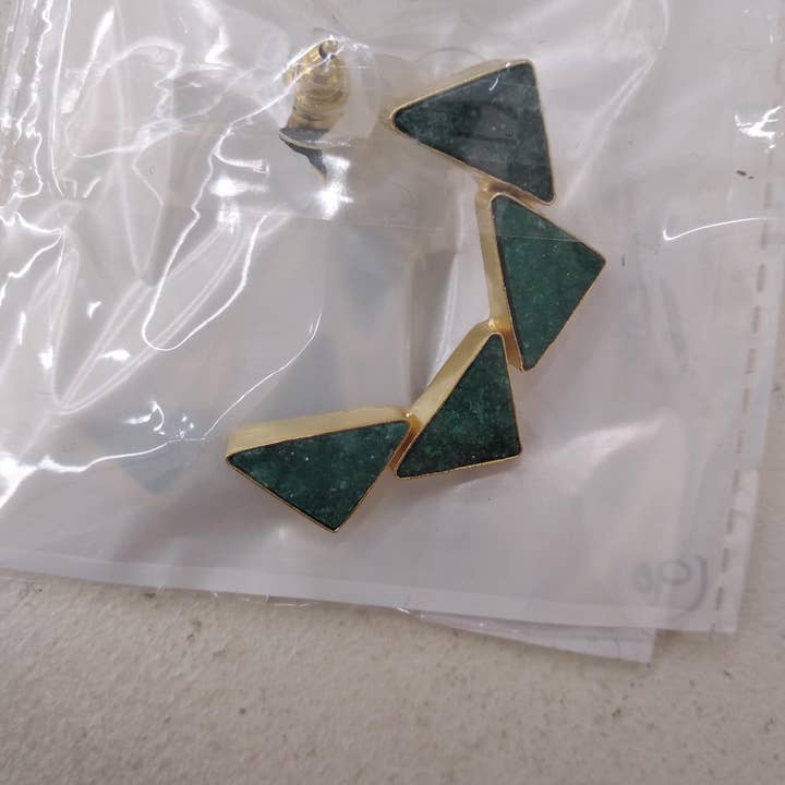 Brincos Okiya Ed. Limitada Verde por atacado de ACUS