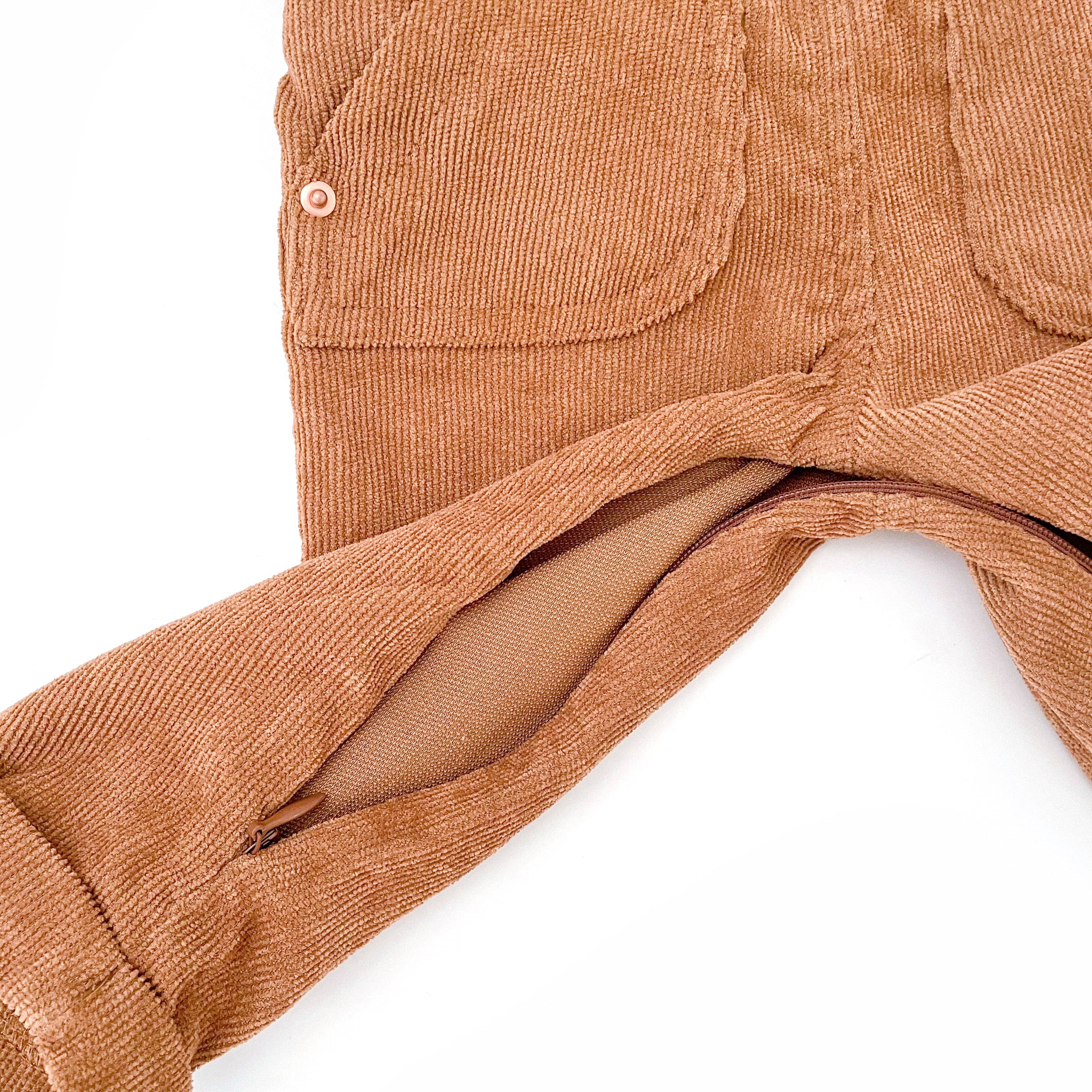 With Love for Kids - Vendita all'ingrosso Salopette - Neonati - Salopette Hudson Cord - TAN12