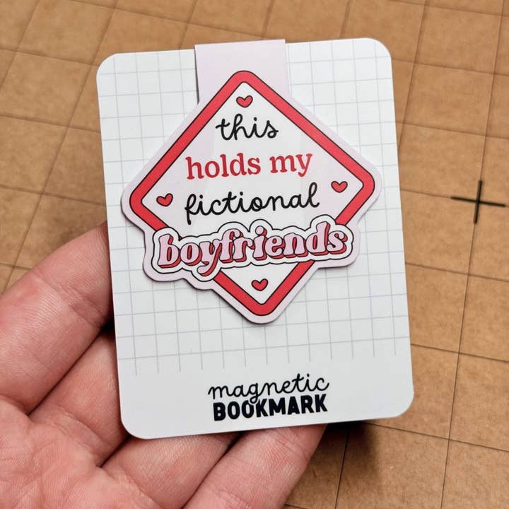 Fictional Boyfriend | Magnetic Bookmark for wholesale by Stickiply