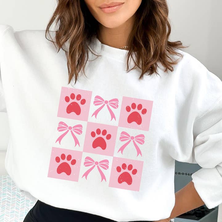 Maglione da mamma di cane coquette per San Valentino, maglione da amante dei cani coquette per San Valentino, regalo per mamma di cane, amante dei cani San Valentino per la vendita all'ingrosso da parte di Dog Mom Apparel