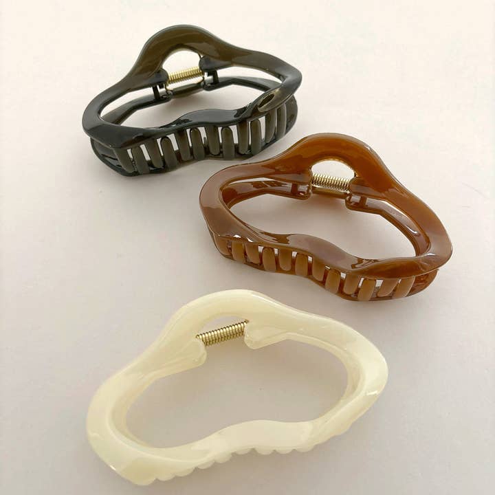 Angels Whisper Accessories – Großhandel Haarclip – Damen – Wolken-Haarspangen (3 Farben)1