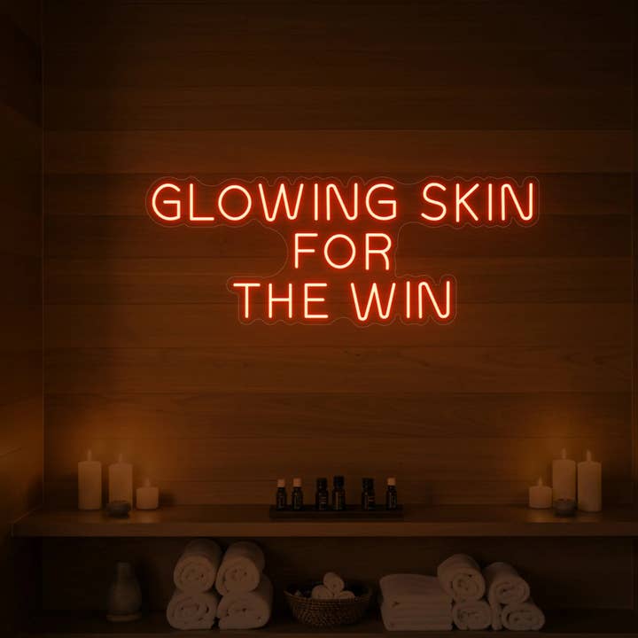 PEAU ÉCLATANTE POUR LA VICTOIRE Néon pour la vente par Light Your Way