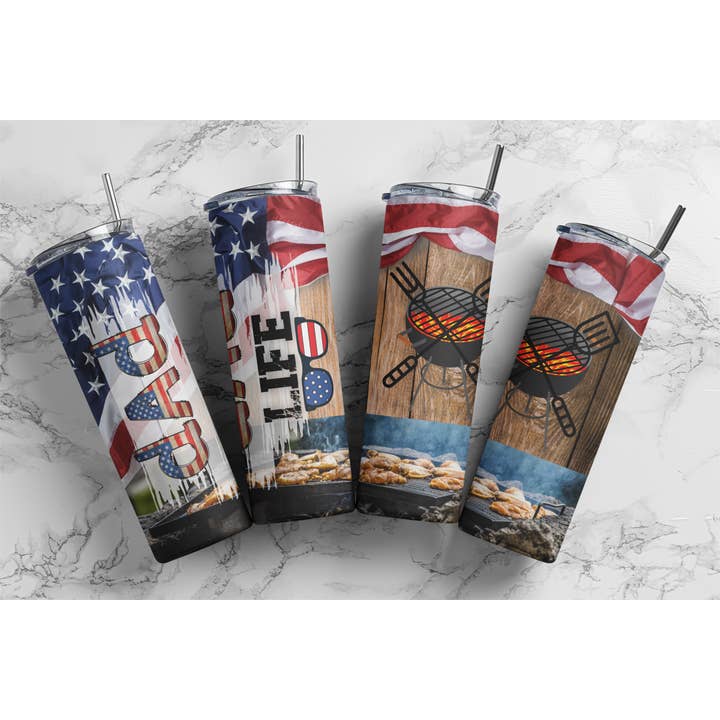 Father / Dad "Dad Life" Grilling Tumbler for wholesale by FloBama Girls Wholesale
