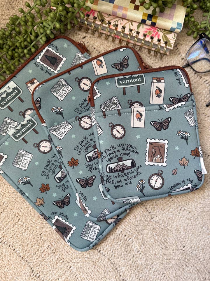 Noah Kahan Zip Pouch - READY TO SHIP for wholesale by needlexstitchco