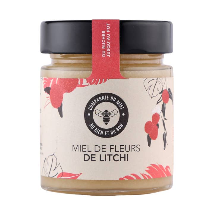 Gourmet Gold Medal Honey - Lychee - 170G for wholesale by Compagnie du Miel