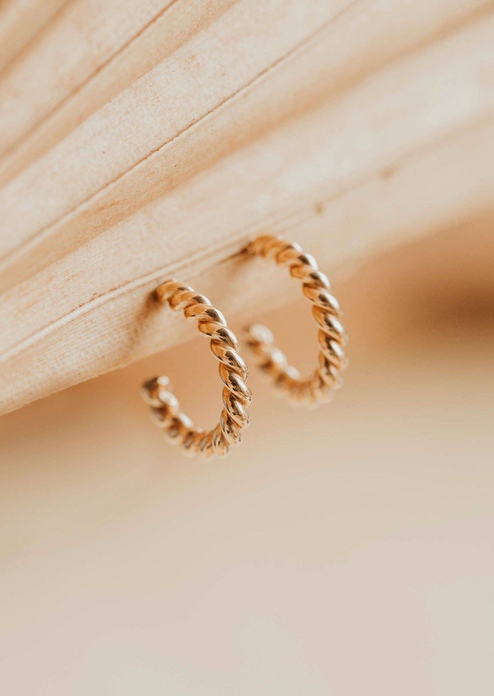 Hello Adorn - Wholesale Hoop Earrings - Ophelia Hoops | 14kt Gold Fill + Sterling Silver1