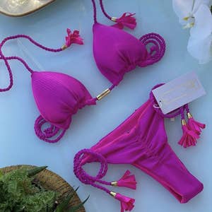 Wholesale Banzai Beach Strappy Bandeau Bikini Top for your store - Faire