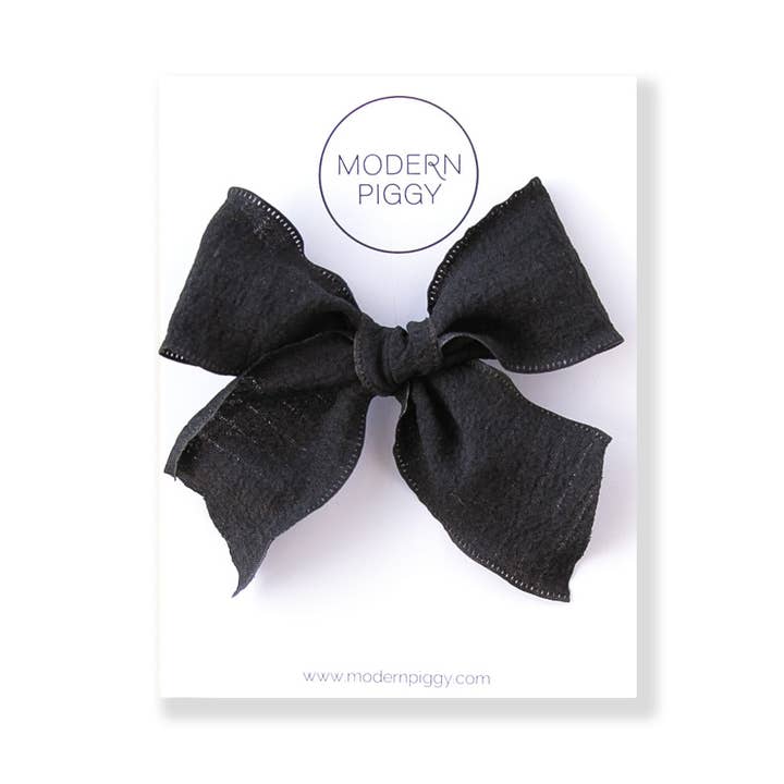 Wednesday | Ribbon Bow for wholesale by Modern Piggy