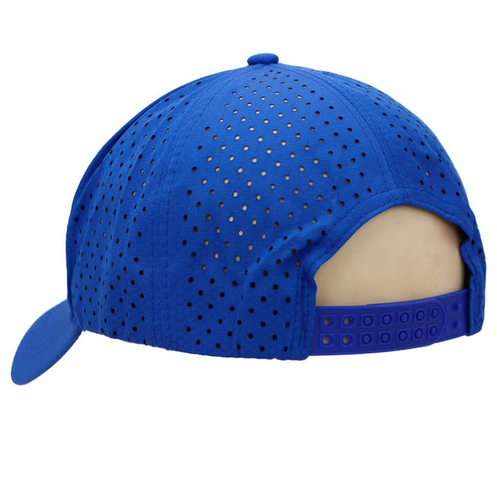 Cap Zone – Großhandel Basecap – Unisex – Sechskantperforierte Baseballkappe mit Los Angeles Arc-Logo3