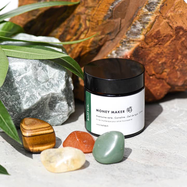 MONEY MAKER - Intentional lithotherapy kit for wholesale by holilab.