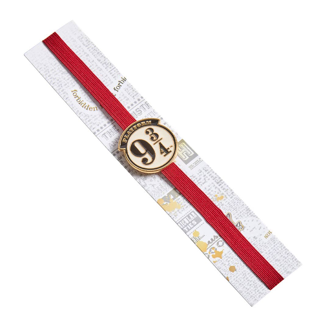 Insight Editions - #1 Pop Culture Publisher - Wholesale Bookmark - Harry Potter: Platform 9 3/4 Enamel Charm Bookmark1