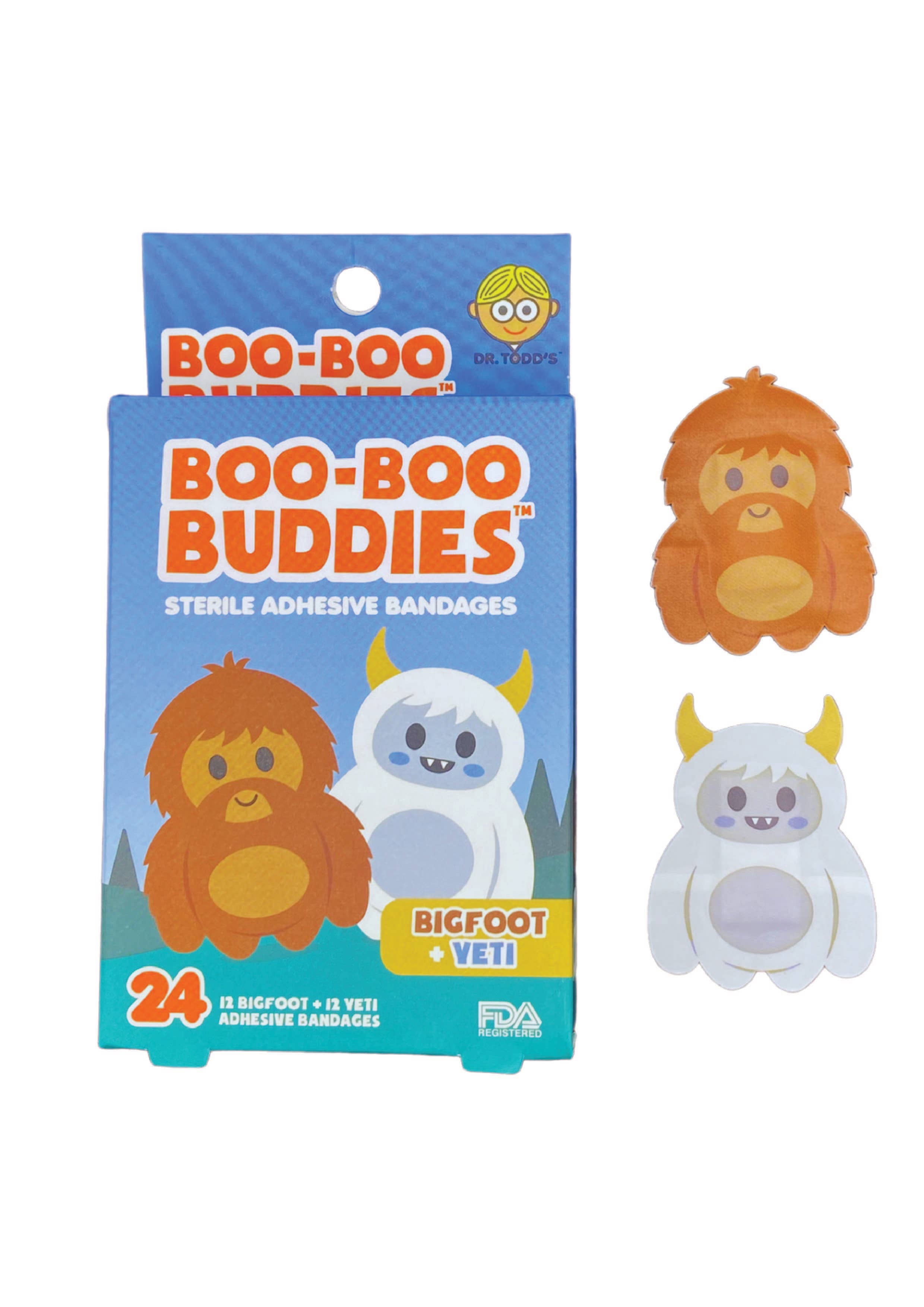 Boo Boo Buddies - Vendita all'ingrosso Cerotti/bende - 36 ESPOSITORI PDQ - Ogni Scatola - 24 Confezioni | Divertente, Impermeabile,7