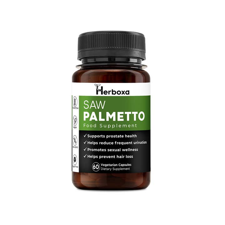 Herboxa Saw Palmetto - Capsules de prostate à haute dose pour la vente par Likasso