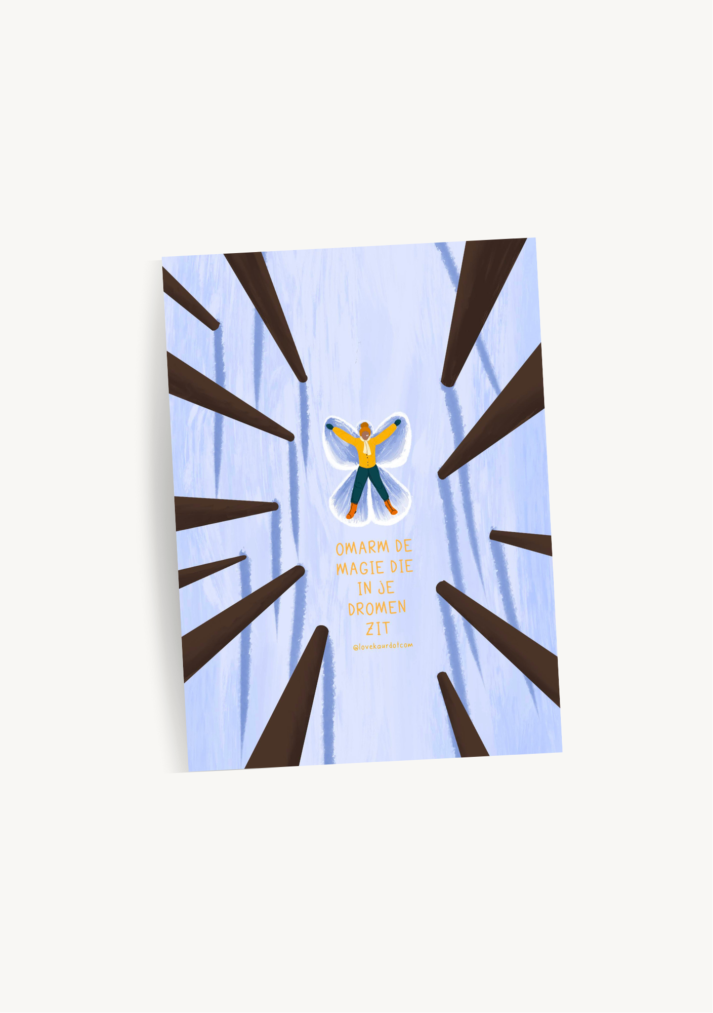 love, KAUR - Wholesale Postcard - Postcard - Embrace Magic1