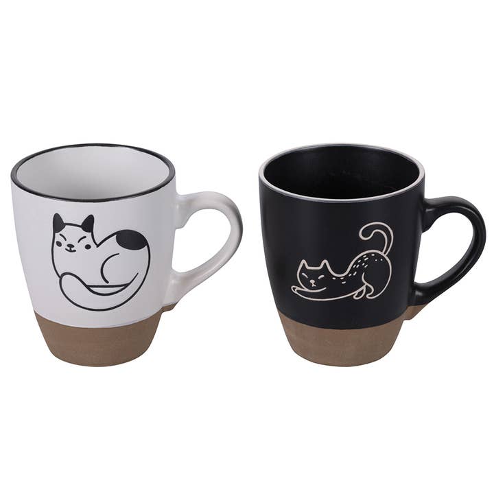 MIAO B/N MUG 2 ASS DISPLAY 310 ML per la vendita all'ingrosso da parte di VdE Tivoli 1996