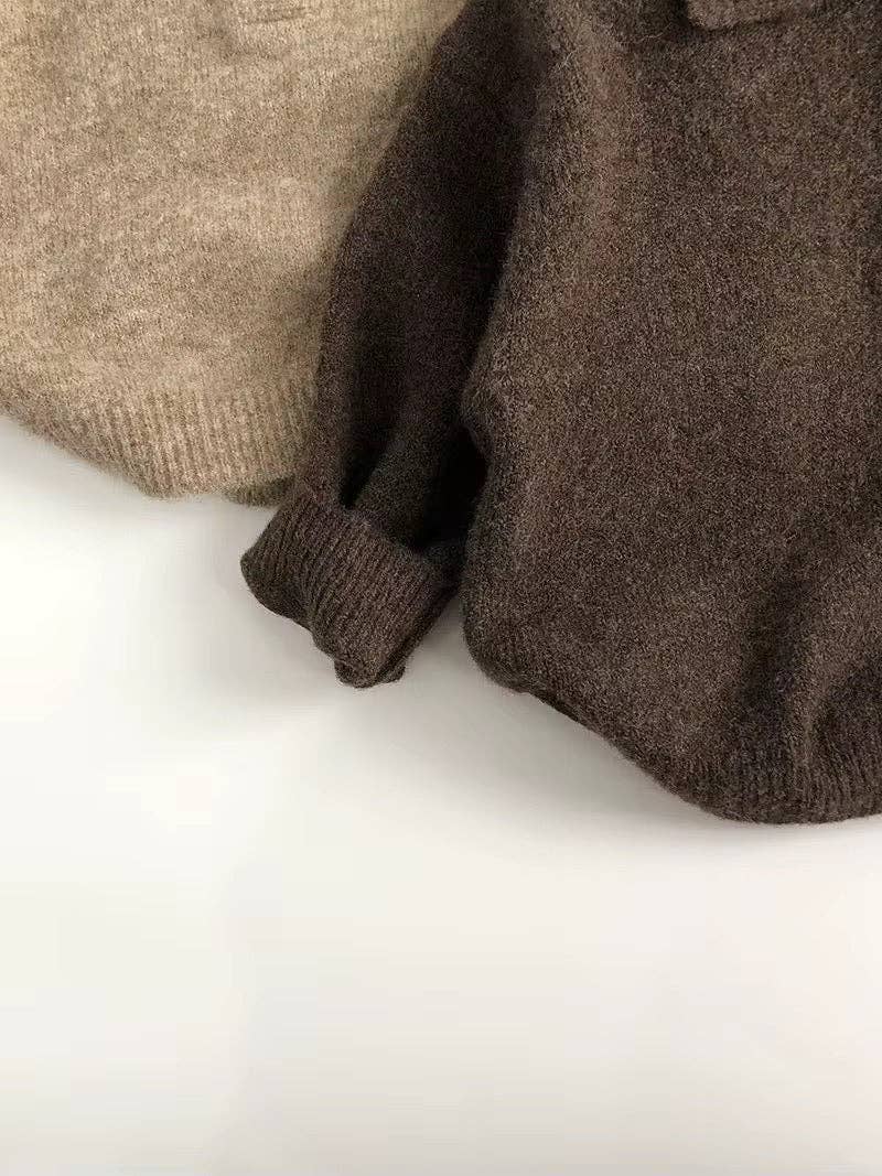 Ozznek Children’s Footwear & Apparel Brand - Wholesale Knit Sweater - Kids - Organic Cotton Toddler Sweater – Soft, Breathable Outerwear 4