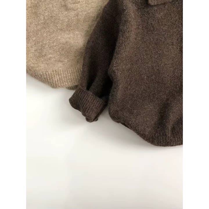 Ozznek Children’s Footwear & Apparel Brand - Wholesale Knit Sweater - Kids - Organic Cotton Toddler Sweater – Soft, Breathable Outerwear 4