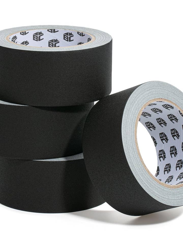 Bates- Gaffers Tape Inch x 23 Yard, 4 Pack, Black Tape for wholesale by Bates Choice