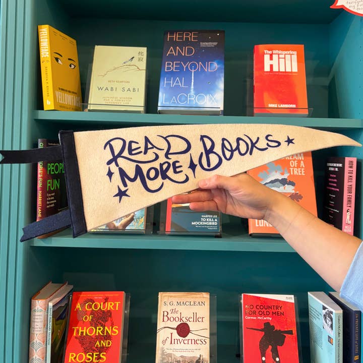 Read More Books Flag for wholesale by TheCliqueClothingCo