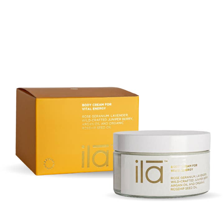 Body Cream For Vital Energy for wholesale by ILA WELLNESS