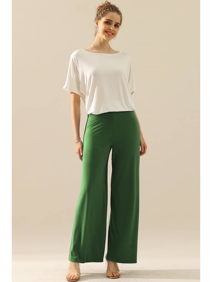 NINEXIS - Wholesale Pants - Women's - CWBLP410_HIGH WAIST WIDE LEG PALAZZO LOOSE CASUAL PANTS18