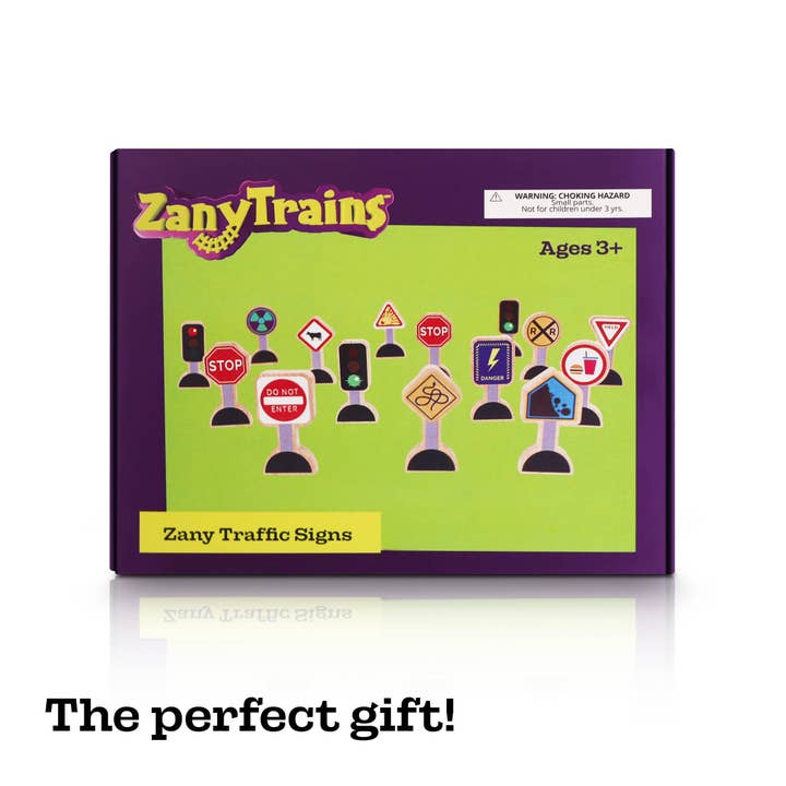 Twinkle Toys LLC - Wholesale Houten speelgoed - Kinderen - 15 stuks - Houten verkeersborden - Zany Trains1
