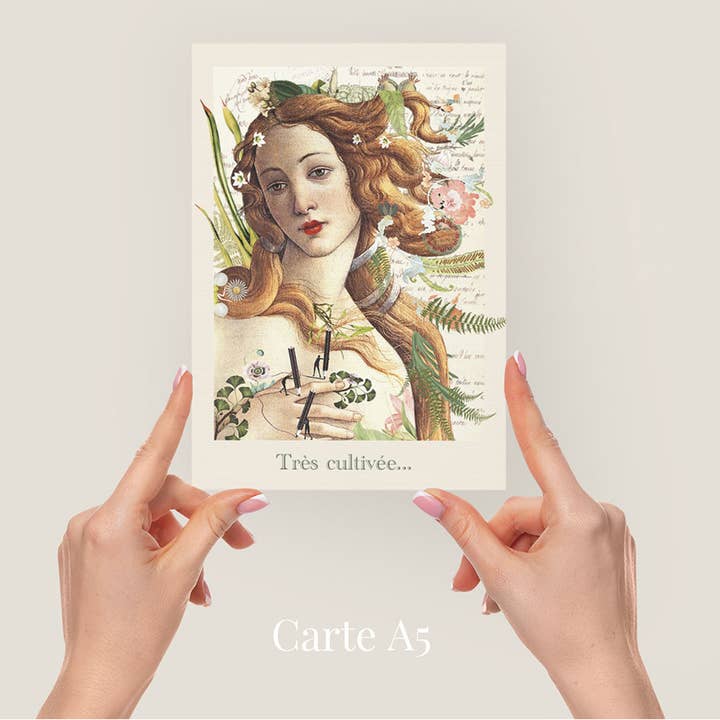 Póster «Muy cultivado» - A5 para venta al por mayor de sidonie blondel