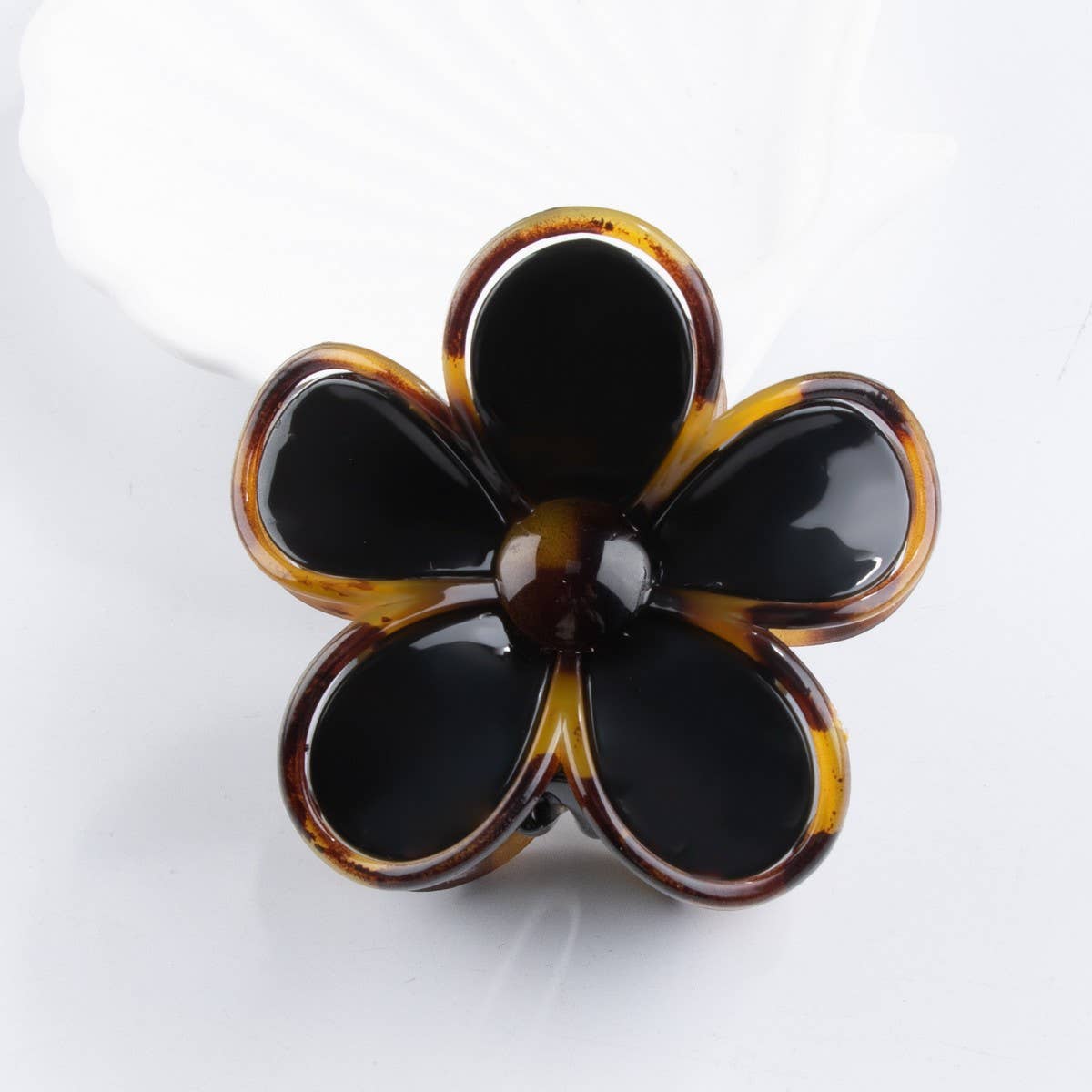 NINEXIS - Wholesale Hair Clip - Women's - CWAHA1318_FLOWER SHAPE HAIR CLAW CLIP2