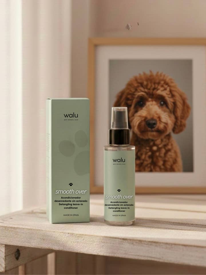Acondicionador desenredante sin aclarado para perros - Smooth Over para venta al por mayor de Walu Pets