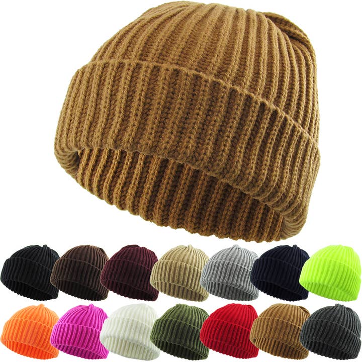 KBETHOS - Wholesale Beanie - Unisex - Ribbed Beanie