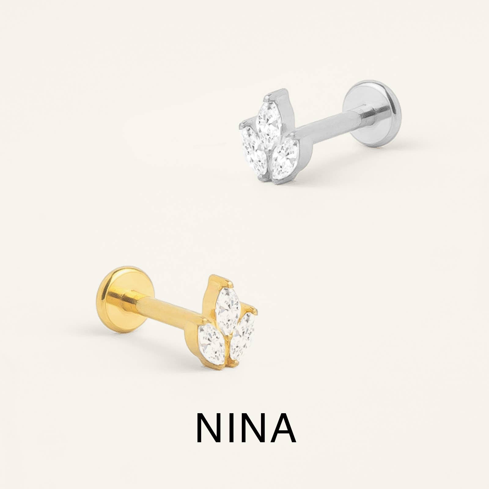 Bélizé Bijoux - Wholesale Jewelry Set - Pack of 24 titanium piercings F-136 + Display4