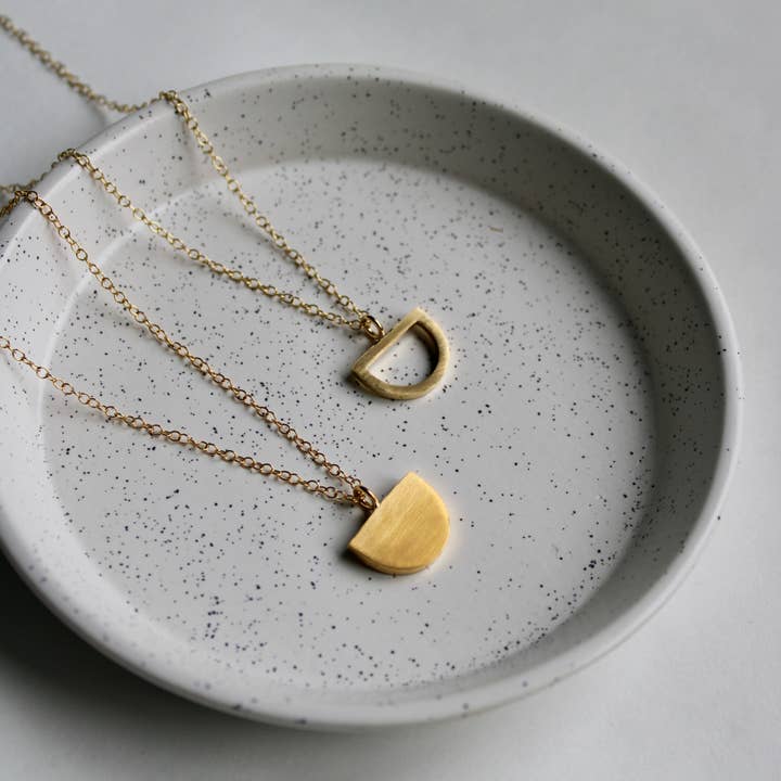 Arc Pendants - Gold for wholesale by Claire Lowe Jewellery