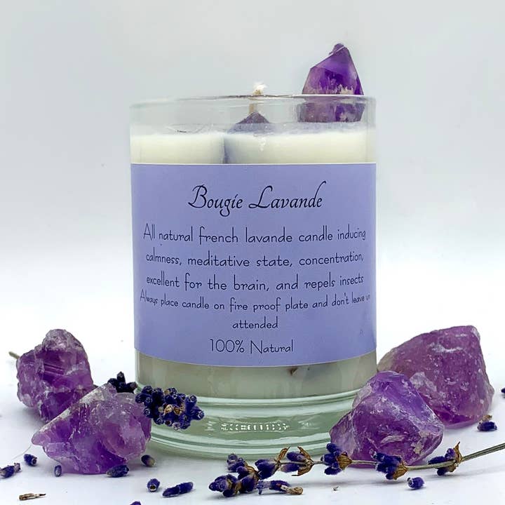 Bougie Lavande Amatista para venta al por mayor de Belle Fee NYC