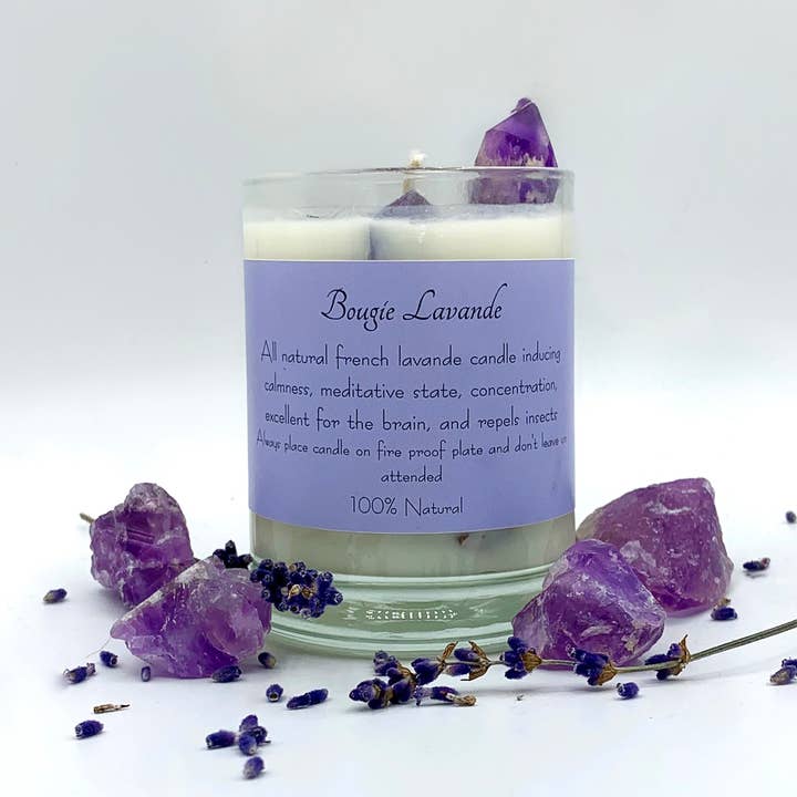 Bougie Lavande Amatista para venta al por mayor de Belle Fee NYC