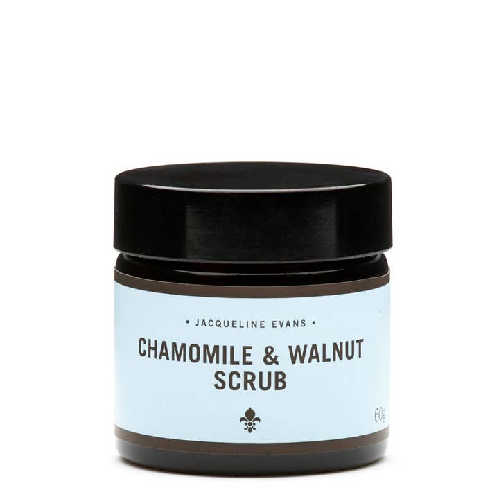 Chamomile & Walnut Scrub for wholesale by Jacqueline Evans