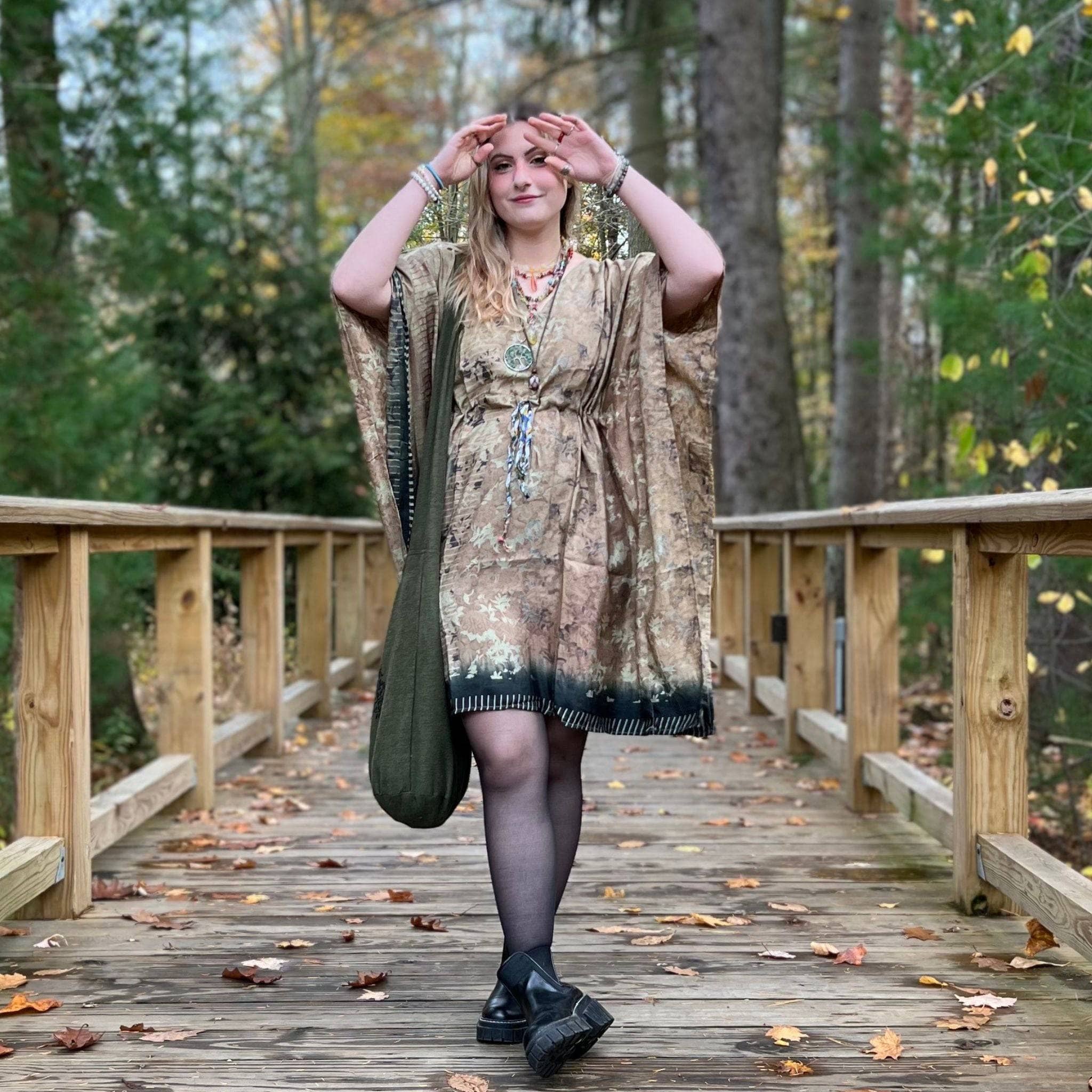 Darn Good Yarn - Wholesale Kaftan - Women's - Aanya Adjustable Short Kaftan12