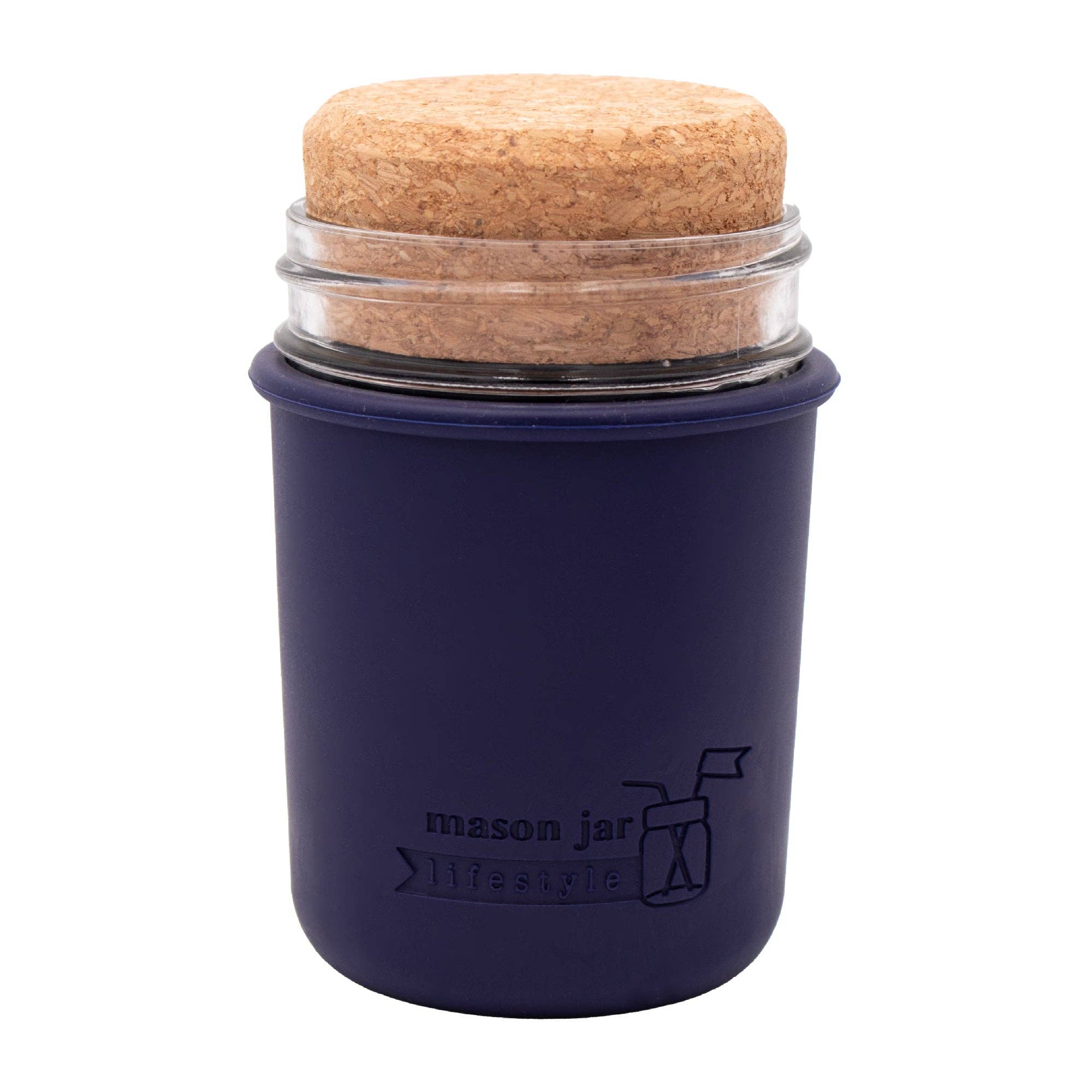 Mason Jar Lifestyle - Vente Housses de boisson - Manchon en silicone pour bocaux Mason d'une demi-pinte à bouche régulière de 8 oz29
