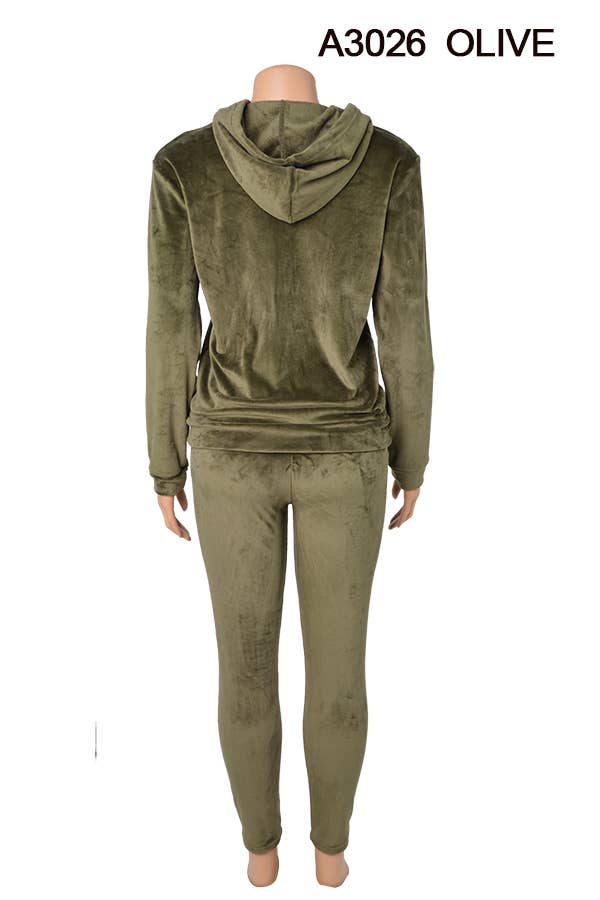 SSImport – wholesale Jeansjackor – Dam – A3026 SAMMET JACKA OCH BYXOR SET BLANDADE STORLEKAR 12SET15