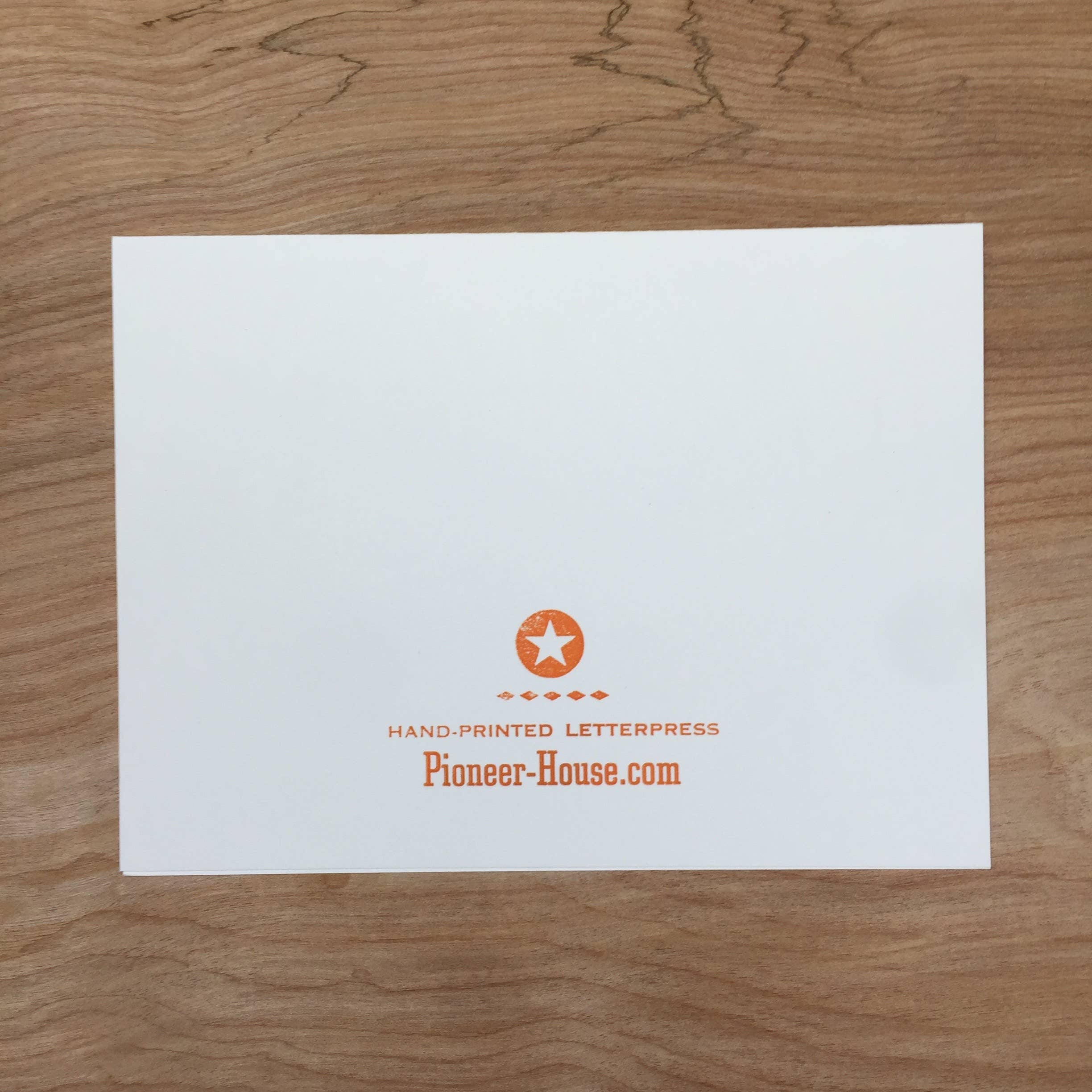 Pioneer House (formerly Yee-Haw) - Wholesale Everyday Greeting Card - Fried Chicken Letterpress Greeting Card6