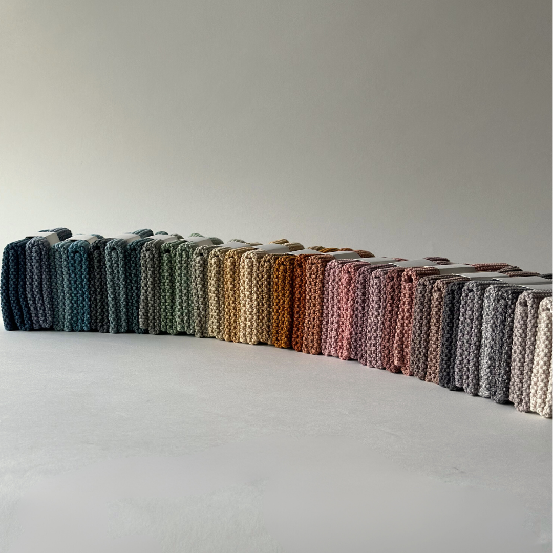 Aspegren Denmark - Wholesale Dishcloth - Dishcloths - Organic Cotton - Set of 2 - Knitted - Pine2