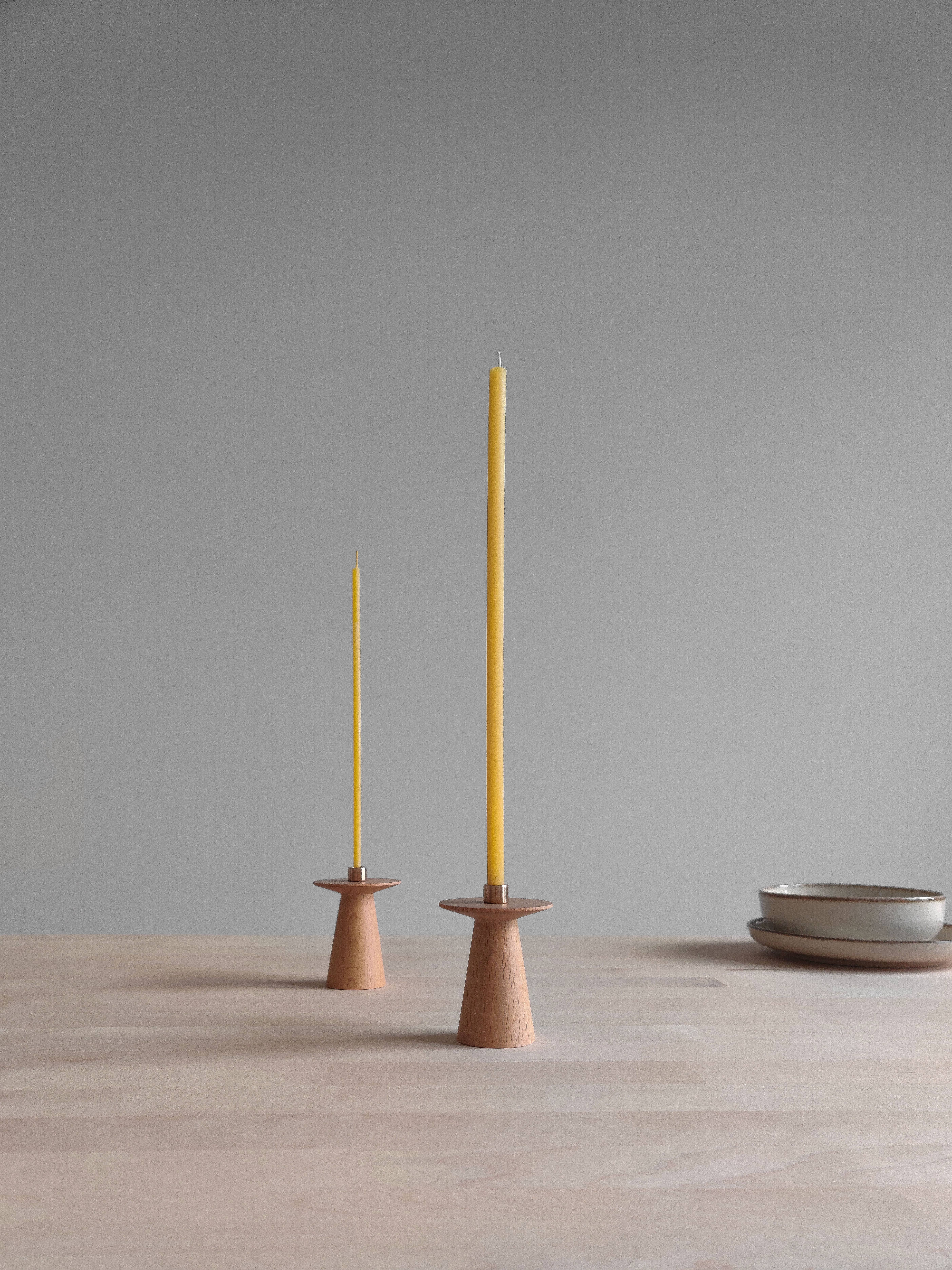 korys - Wholesale Candle Holder - Oiled beech wood candle holder / 1 pcs.7