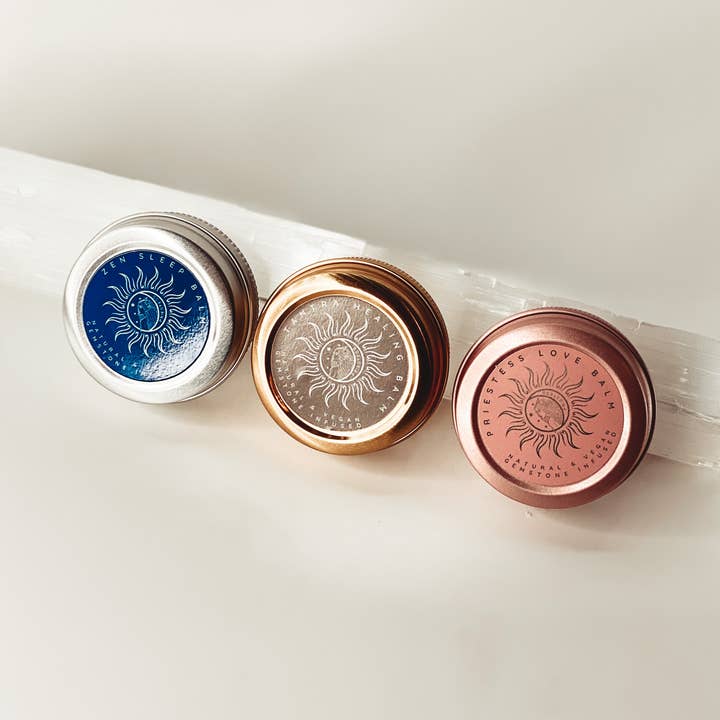 Priestess RX - Wholesale Healing Salve/Balm/Cream - Gemstone Infused Balm Bundle