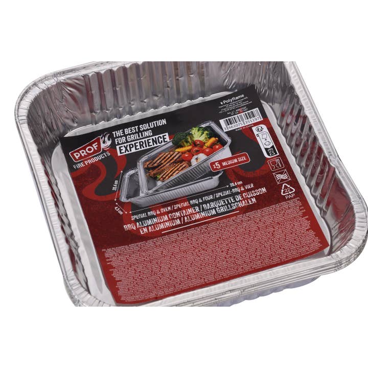 ALUMINIUM-EINWEGROST X5 für den Großhandel von PROF