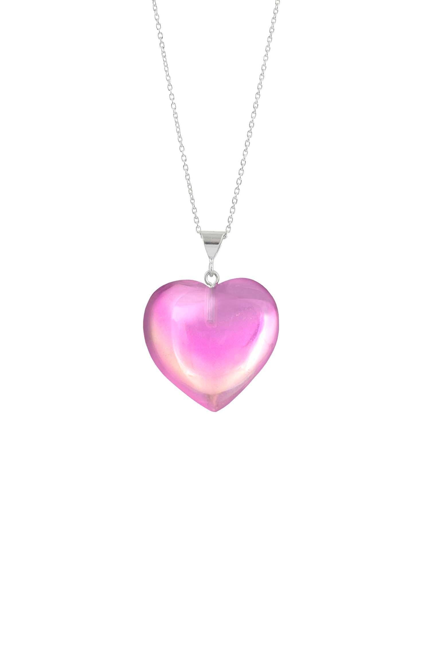 LeightWorks - Aurora Crystal Jewelry - Wholesale Pendant/Charm Necklace - Large Heart Pendant8