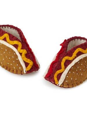Hot Dog Booties for wholesale by Silk Road Bazaar