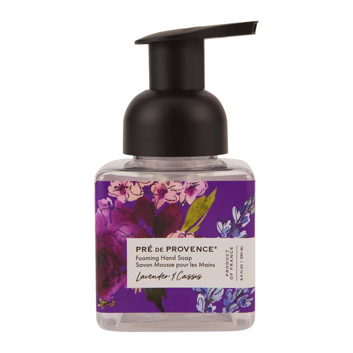 European Soaps - Wholesale Hand Soap/Wash - Le Jardin - Lavender & Cassis Foaming Soap