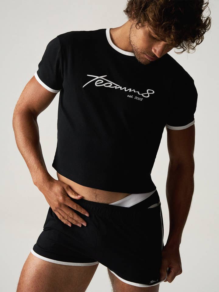 Maglietta corta retrò M.V.P. - Jet per la vendita all'ingrosso da parte di TEAMM8