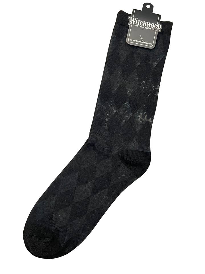 Novelty Sokker - Forstyrret harlekin for engroshandel hos Witchwood Bags