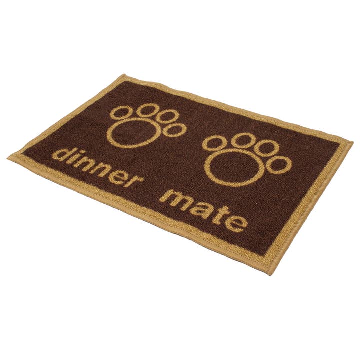Arkwright Home - Wholesale Pet Food Mat - Dog - Pet Food Bowl Mats (16x24) - Funny Decorative Design Options