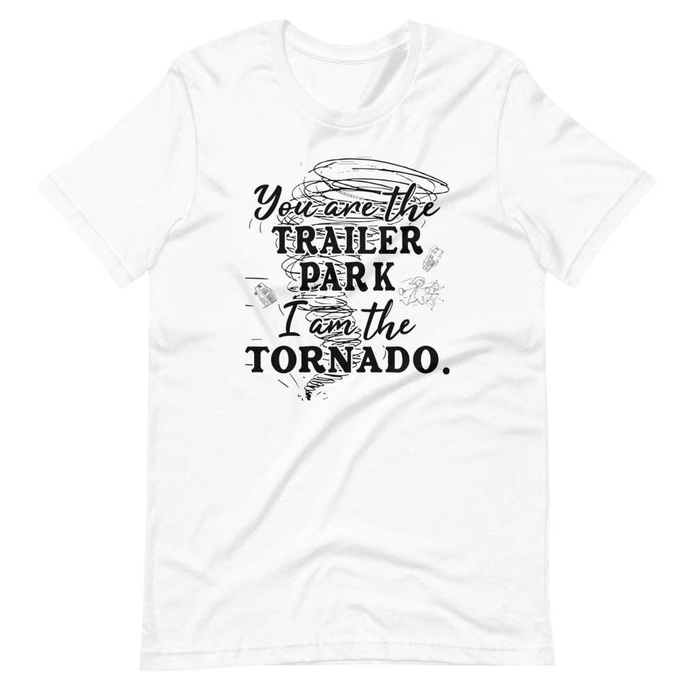Fresh N Ripe - Wholesale Screen Printed T-Shirt - Unisex - I am the tornado0